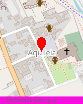 posizione della MARINA DI AQUILEIA - MARILEA SRL