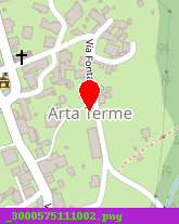 posizione della COMUNE DI ARTA TERME