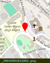 posizione della SCUOLA MATERNA S MARIA DEGLI ANGELI