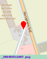 posizione della RISTORANTE DA BRUNO SNC DI CARRER DELFINO e C