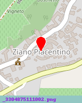 posizione della COMUNE DI ZIANO PIACENTINO