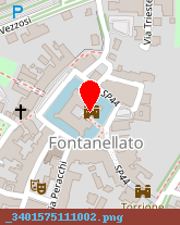 posizione della MUNICIPIO DI FONTANELLATO