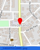 posizione della MUNICIPIO DI MEDESANO