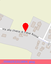 posizione della PARROCCHIA PIEVE ROSSA