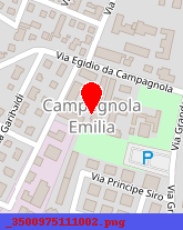 posizione della MUNICIPIO DI CAMPAGNOLA EMILIA