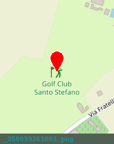 posizione della GOLF SANTO STEFANO