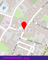 posizione della MUNICIPIO DI LUZZARA