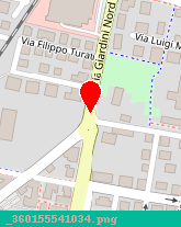posizione della PIZZERIA GIARDINI 2 DI BUSSETTI GIAN LUIGI E C SNC