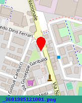 posizione della CENTRO BIOMEDICO LORENZ 2 -MODENA SRL