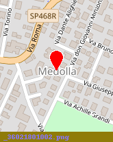 posizione della MUNICIPIO DI MEDOLLA