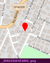 posizione della MUNICIPIO DI MEDOLLA