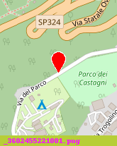 posizione della CAMPEGGIO PARCO DEI CASTAGNI