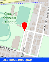 posizione della CENTRO SPORTIVO 1 MAGGIO