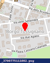 posizione della COMUNE DI BORGO TOSSIGNANO