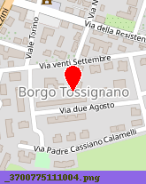 posizione della MUNICIPIO DI BORGO TOSSIGNANO