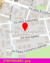 posizione della COMUNE DI BORGO TOSSIGNANO