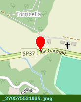 posizione della TRATTORIA GANZOLE