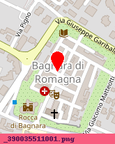 posizione della LA LOCANDA DI BAGNARA