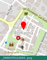 posizione della MUNICIPIO DI BAGNARA DI ROMAGNA