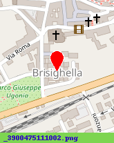 posizione della MUNICIPIO DI BRISIGHELLA