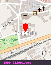 posizione della BRISIGHELLA MEDIOEVALE SRL