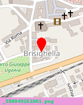 posizione della ASSOCIAZIONE BOCCIOFILA BRISIGHELLESE