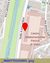 posizione della POLIZIA STRADALE - CENTRO ADDESTRAMENTO