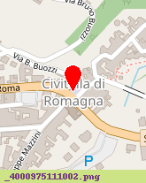 posizione della MUNICIPIO DI CIVITELLA DI ROMAGNA