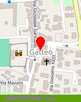 posizione della MUNICIPIO DI GATTEO