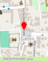 posizione della MUNICIPIO DI GATTEO