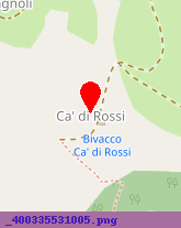 posizione della TRATTORIA DEL CERVO DI GALASI LUIGI