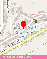 posizione della MUNICIPIO DI SOGLIANO AL RUBICONE