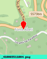 posizione della HOTEL FONTE ABETI