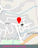 posizione della COMUNE DI BORGO PACE