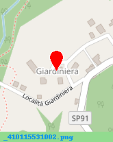 posizione della RISTORANTE BAR LA GIARDINIERA