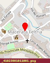 posizione della MUNICIPIO DI MACERATA FELTRIA