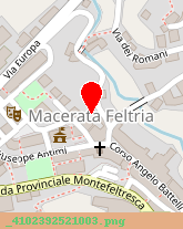 posizione della MUNICIPIO DI MACERATA FELTRIA