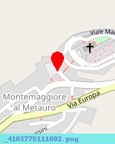 posizione della MUNICIPIO DI MONTEMAGGIORE AL METAURO