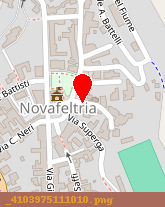 posizione della MUNICIPIO DI NOVAFELTRIA