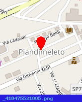 posizione della RISTORANTE PIZZERIA LE CONTRADE