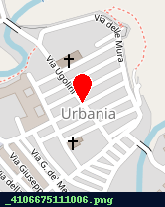 posizione della MUNICIPIO DI URBANIA