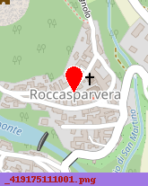 posizione della COMUNE DI ROCCASPARVERA SCUOLA ELEMENTARE