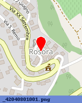 posizione della MUNICIPIO DI ROSORA