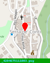 posizione della MUNICIPIO DI SERRA DE-CONTI