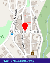 posizione della MUNICIPIO SERRA DE-CONTI