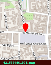 posizione della CASA OGGI DI RONCO e MERLATI (SNC)
