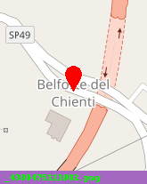 posizione della MUNICIPIO DI BELFORTE DEL CHIENTI