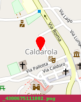 posizione della MUNICIPIO DI CALDAROLA