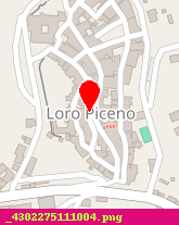 posizione della MUNICIPIO DI LORO PICENO