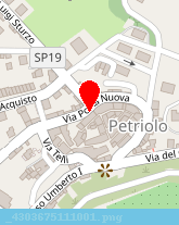 posizione della MUNICIPIO DI PETRIOLO